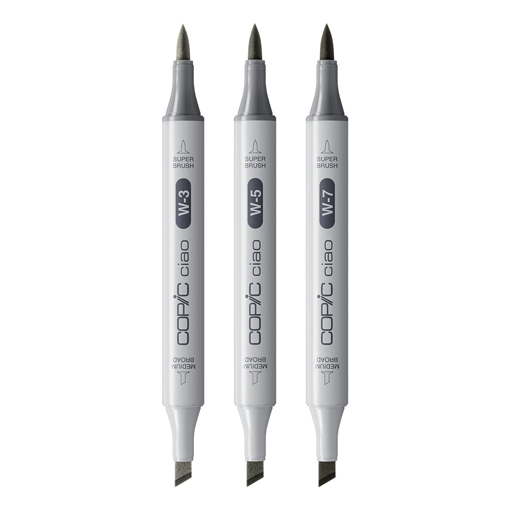 Copic Ciao SHADE markerių rinkinys Dark Warm Gray, 4 vnt.