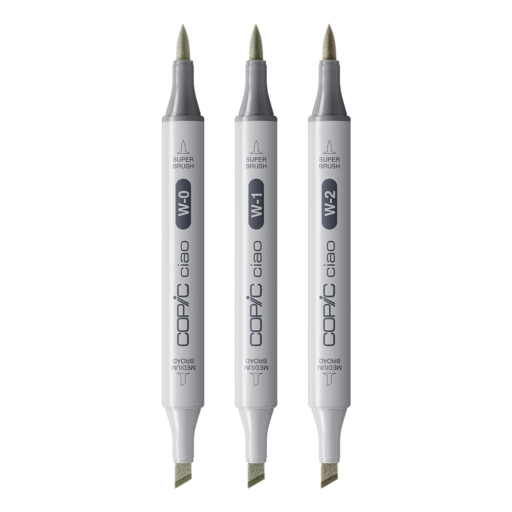 Copic Ciao SHADE markerių rinkinys Light Warm Gray, 4 vnt.