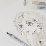 Copic Ciao SHADE markerių rinkinys Light Warm Gray, 4 vnt.