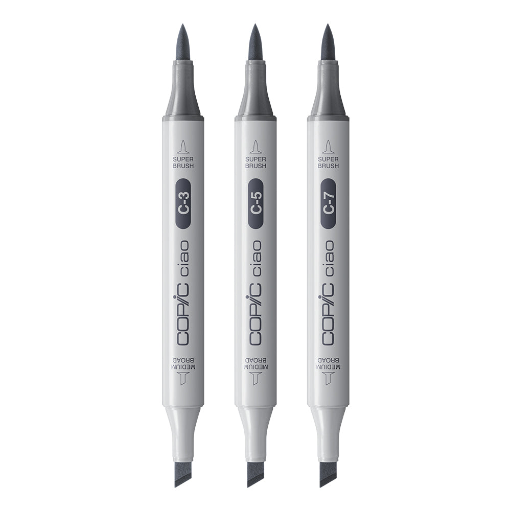 Copic Ciao SHADE markerių rinkinys Dark Cool Gray, 4 vnt.