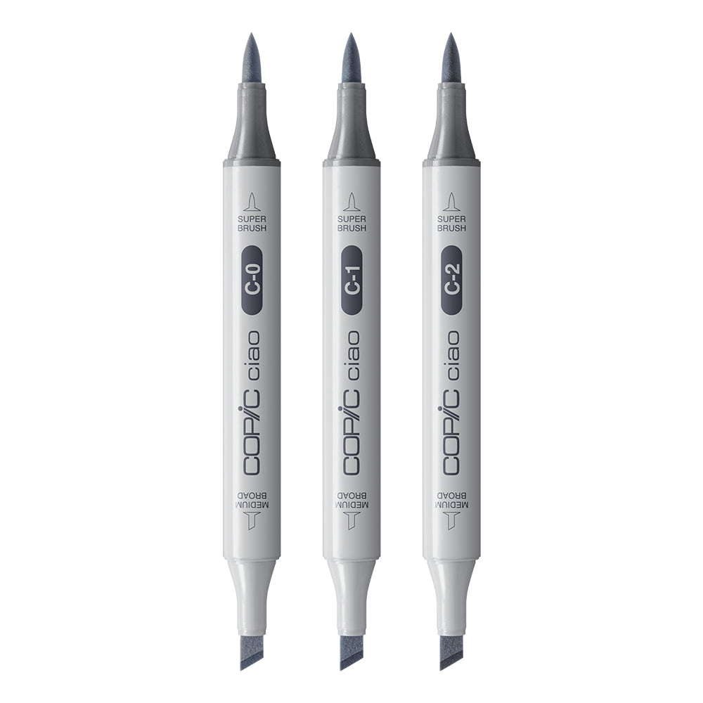 Copic Ciao SHADE markerių rinkinys Light Cool Gray, 4 vnt.