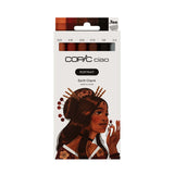 Copic Ciao Portrait markerių rinkinys Earth Charm, 6 vnt.