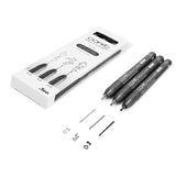 Copic Multiliner vidutinio storumo juodų tušinukų rinkinys, 3 vnt.