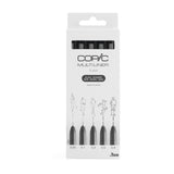 Copic Multiliner juodų tušinukų rinkinys, 5 vnt.