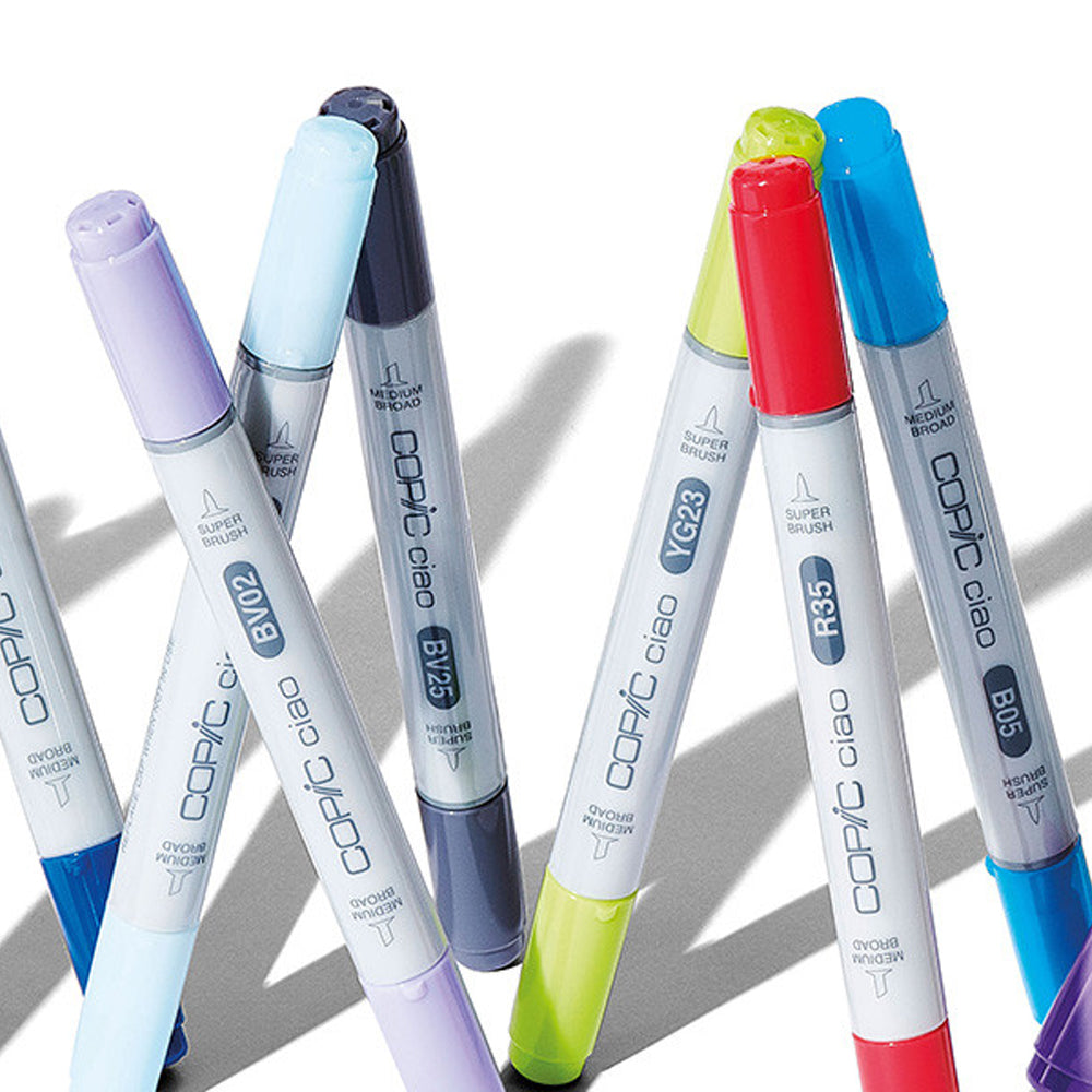 Copic Ciao Theme markerių rinkinys Primary, 6 vnt.