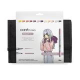 Copic Copic Ciao markerių rinkinys su dėklu Manga Tones 1, 12 vnt.