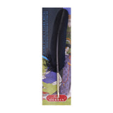 Jacques Herbin Goose Quill with Steel Nib and Ferrule, Navy