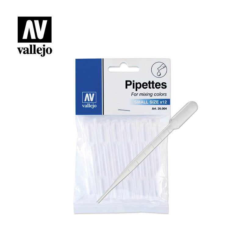 Vallejo pipetės, 12x1 ml