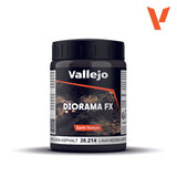 Vallejo Diorama FX - Black Lava-Ashpalt tekstūra, 200 ml