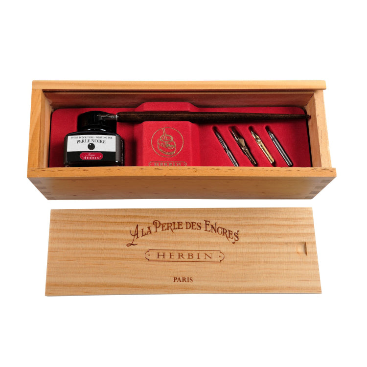Jacques Herbin Pearl of the Inks Calligraphy Set