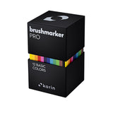 Karin Brushmarker PRO Markers Set | 12 Basic Colours