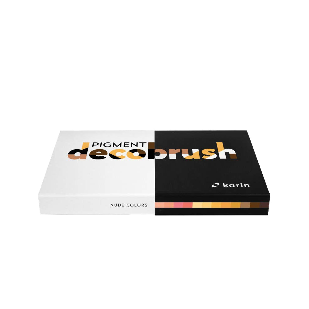 Karin Pigment Decobrush natūralių spalvų rinkinys | 12 spalvų