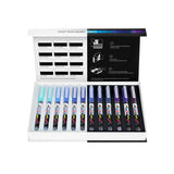 Karin Pigment Decobrush violetinių-mėlynų spalvų rinkinys | 12 spalvų