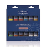 Lefranc Bourgeois Fine Acrylic Paint Set, 12x20 ml