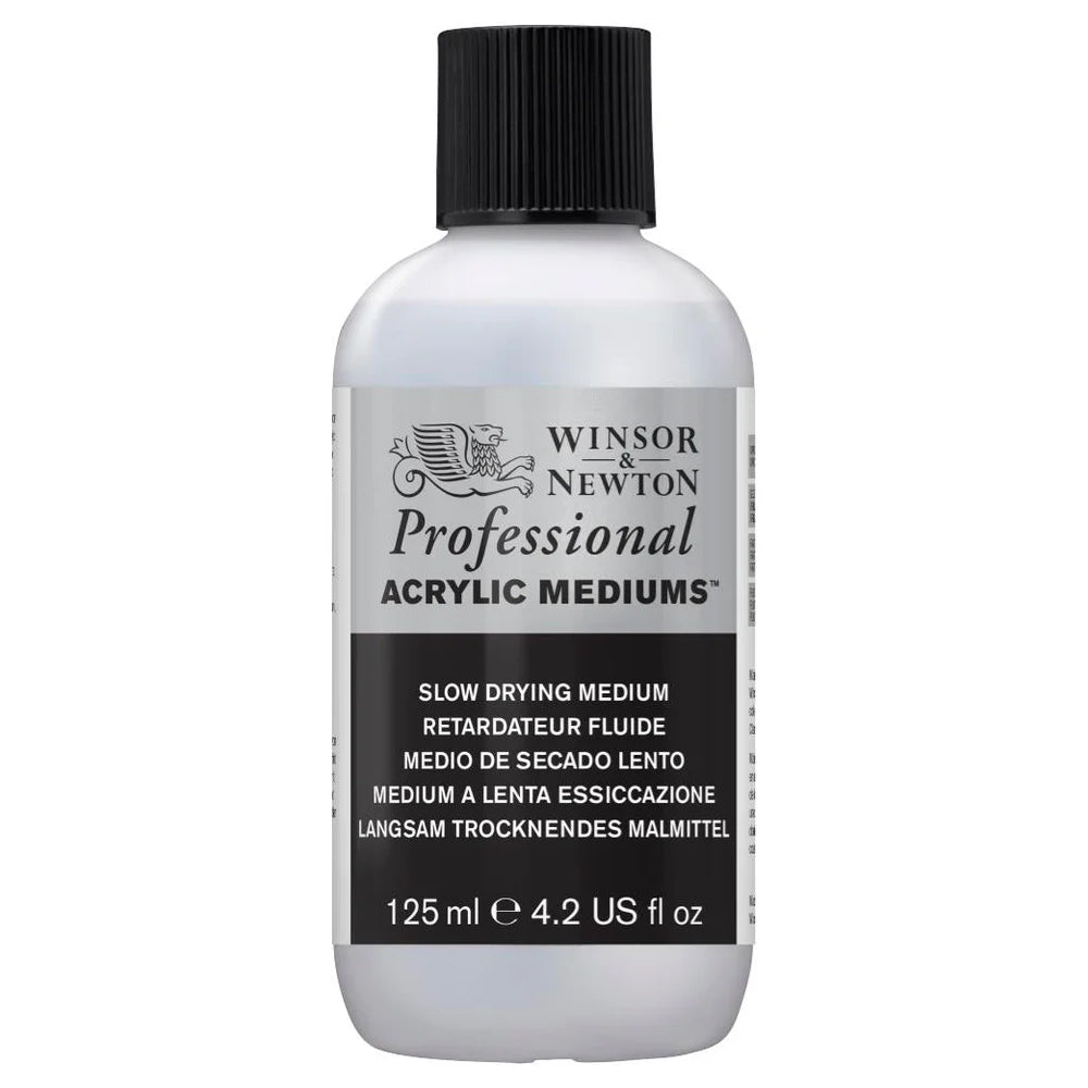 Winsor & Newton Professional akrilinių dažų džiūvimo lėtintojas, 125 ml