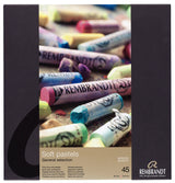 Rembrandt sausų pilnų pastelių rinkinys General Selection, 45 vnt.