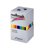 Karin Realbrush PRO Basic markerių rinkinys | 12 spalvų