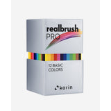 Karin Realbrush PRO Basic markerių rinkinys | 12 spalvų