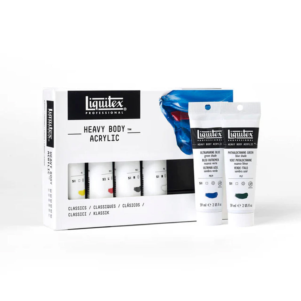 Liquitex Heavy Body Acrylic Paint Set, 6x59 ml