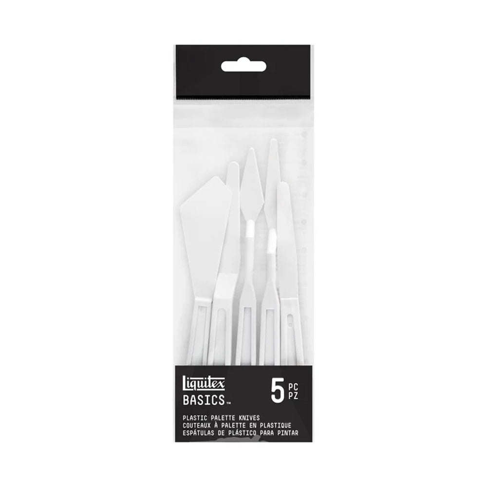 Liquitex Plastic Painting Knives Set, 5 pcs.