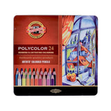 Koh-I-Noor Polycolor spalvotų pieštukų rinkinys, 24 vnt.