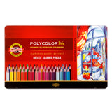 Koh-I-Noor Polycolor spalvotų pieštukų rinkinys, 36 vnt.