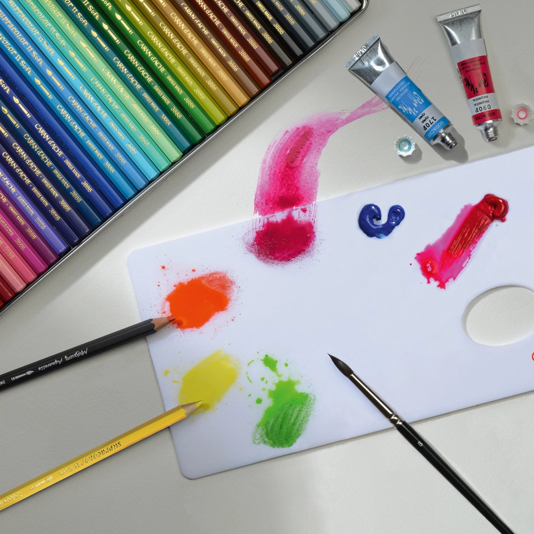 Caran d'Ache SUPRACOLOR™ Aquarelle spalvoti akvareliniai pieštukai