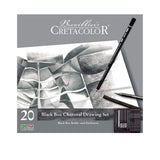 Cretacolor Black Box piešimo rinkinys, 20 vnt.