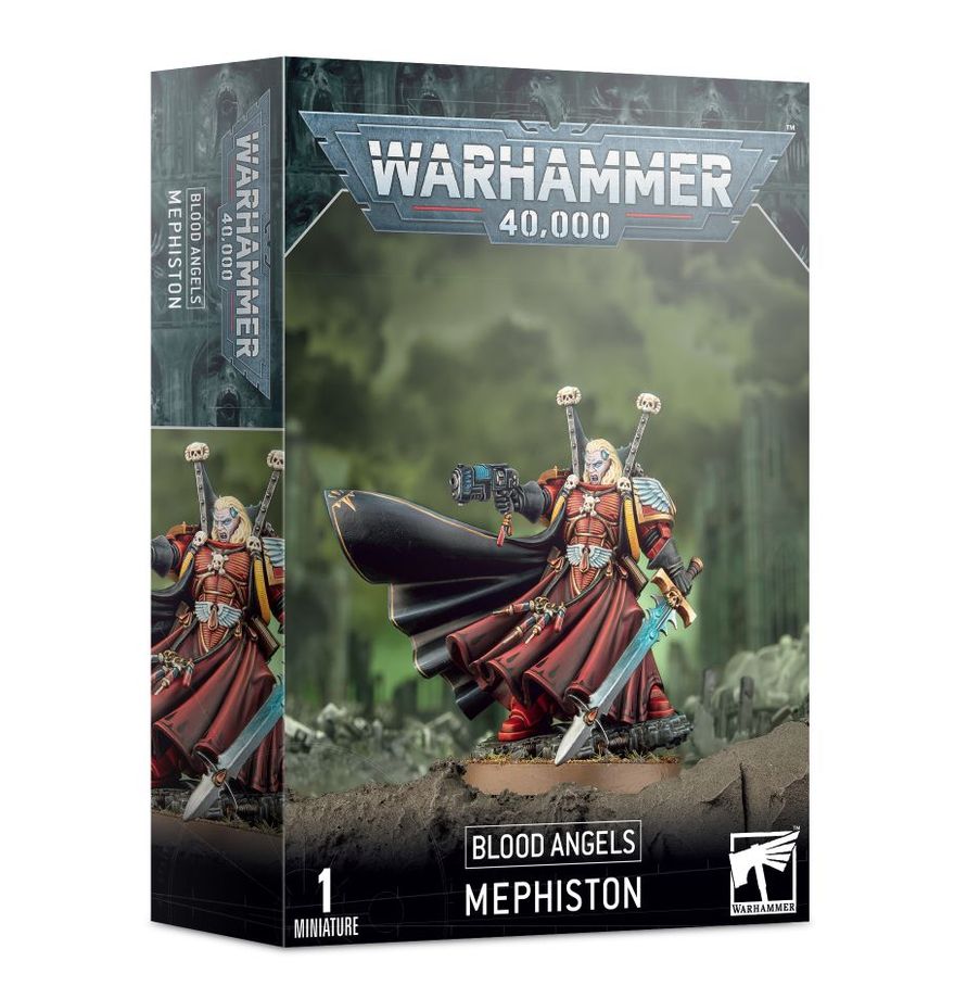 Warhammer 40,000 Blood Angels: Mephiston miniatiūros surinkimo rinkinys