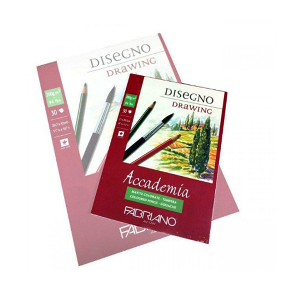 Fabriano Accademia Drawing Pad, 30 sheets, 200 gsm