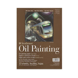 Strathmore Oil Painting 400 Series aliejinės tapybos popieriaus bloknotas, 350 gsm, 10 lapų