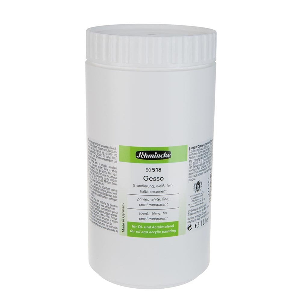 Schmincke Gesso Primer, White, 1 l