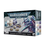 Warhammer 40,000 Tyranids: Termagants and Ripper Swarm + Paints Set