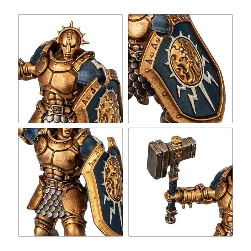 Warhammer Age of Sigmar Stormcast Eternals miniatiūrų ir dažų rinkinys