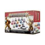 Warhammer Age of Sigmar Paints + Tools Set