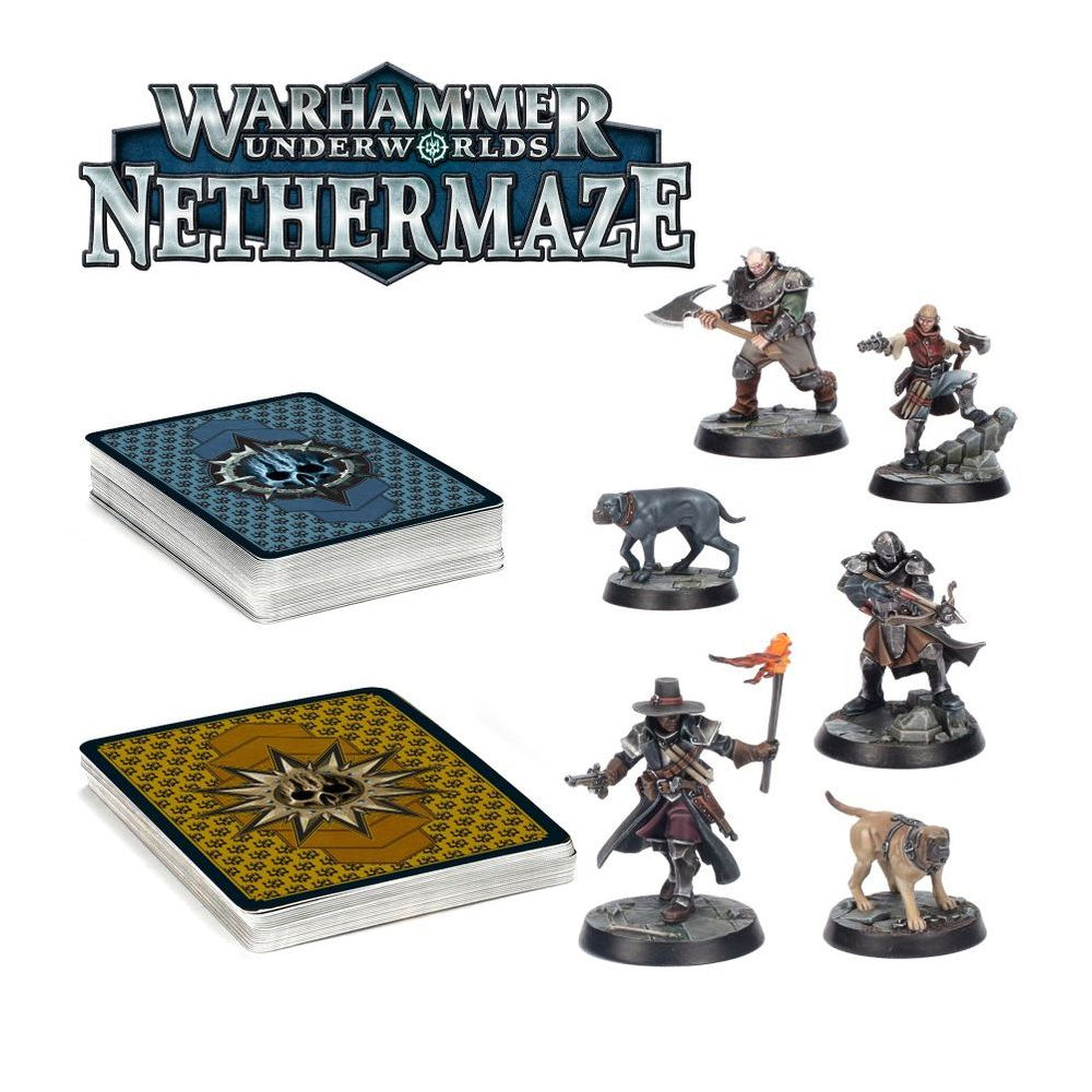 Warhammer Underworlds: Nethermaze - Hexbane’s Hunters žaidimo papildymas