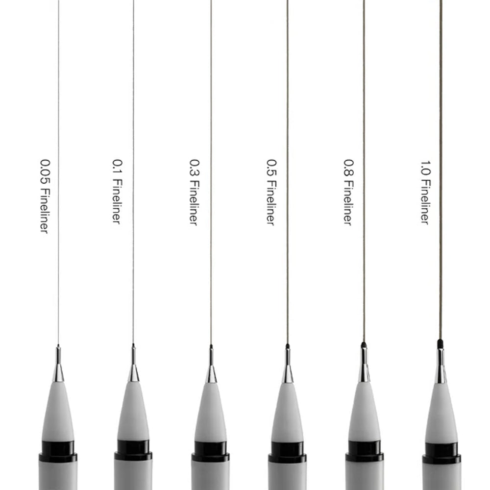 Winsor & Newton juodas tušinukas