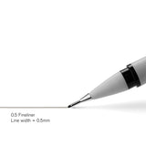 Winsor & Newton juodas tušinukas