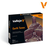 Vallejo Earthtone Colors dažų rinkinys, 16x17 ml