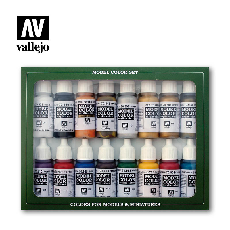 Vallejo Model Color Roman Empire akrilinių dažų rinkinys, 16x17 ml