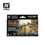 Vallejo Model Color WWII German Waffen SS akrilinių dažų rinkinys, 6x17 ml