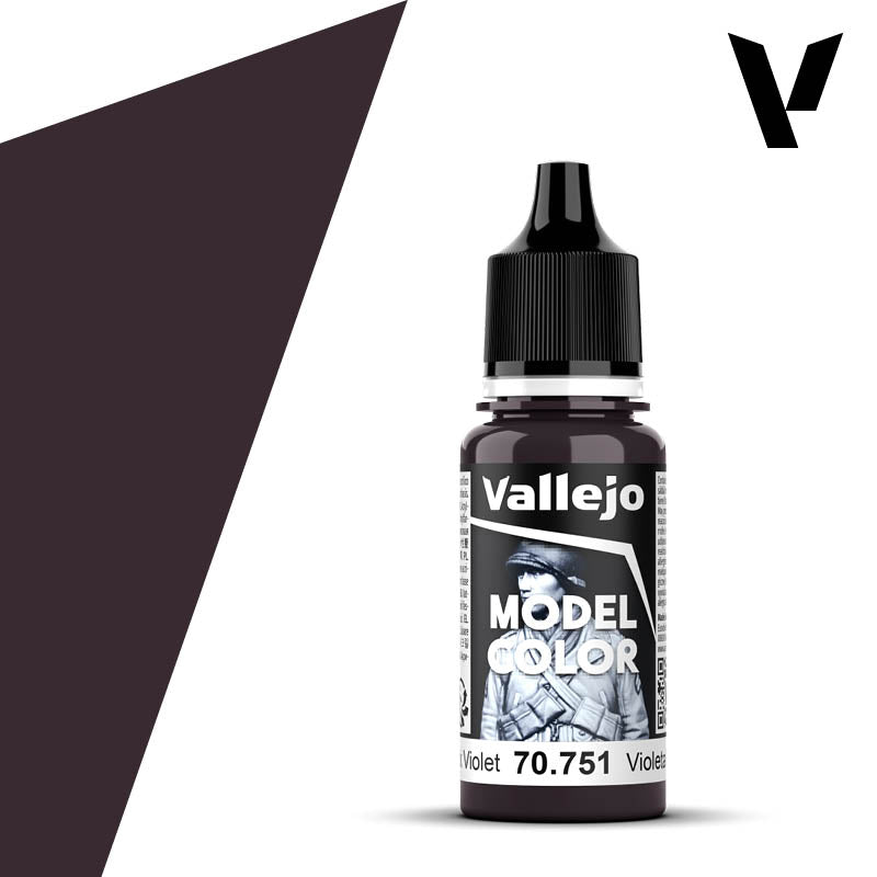 Vallejo Model Color dažai, 18 ml, spalvos 1-100 (1/3 dalis)