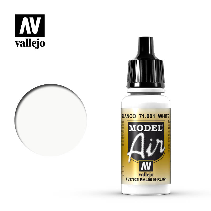 Vallejo Model Air dažai, 17 ml