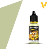 Vallejo Model Air dažai, spalvos 1-100 (1/3 dalis)