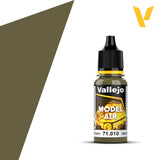Vallejo Model Air dažai, spalvos 1-100 (1/3 dalis)