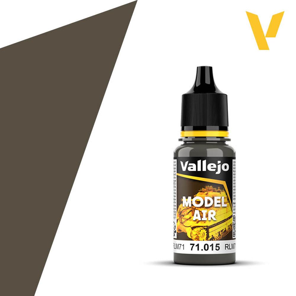 Vallejo Model Air dažai, spalvos 1-100 (1/3 dalis)