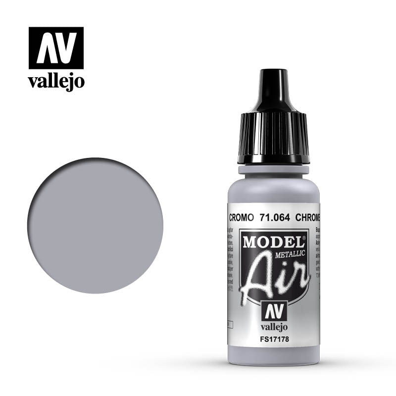 Vallejo Model Air Metallic dažai, 17 ml