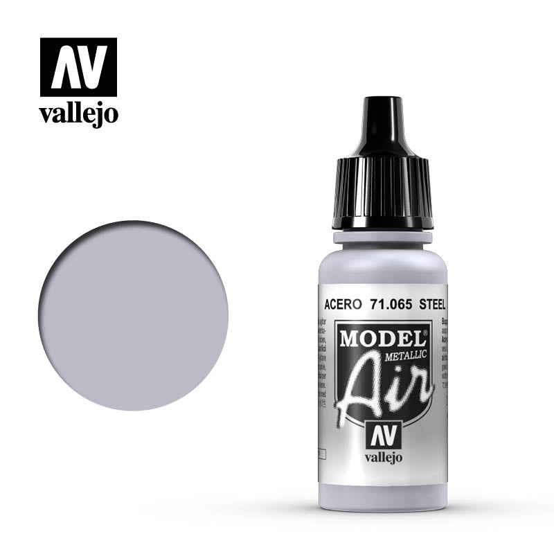 Vallejo Model Air Metallic dažai, 17 ml