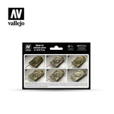 Vallejo US Modern Desert Paint Set, 6x17 ml