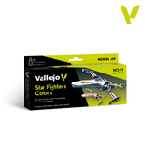 Vallejo Model Air Star Fighters Colors dažų rinkinys, 8x18 ml